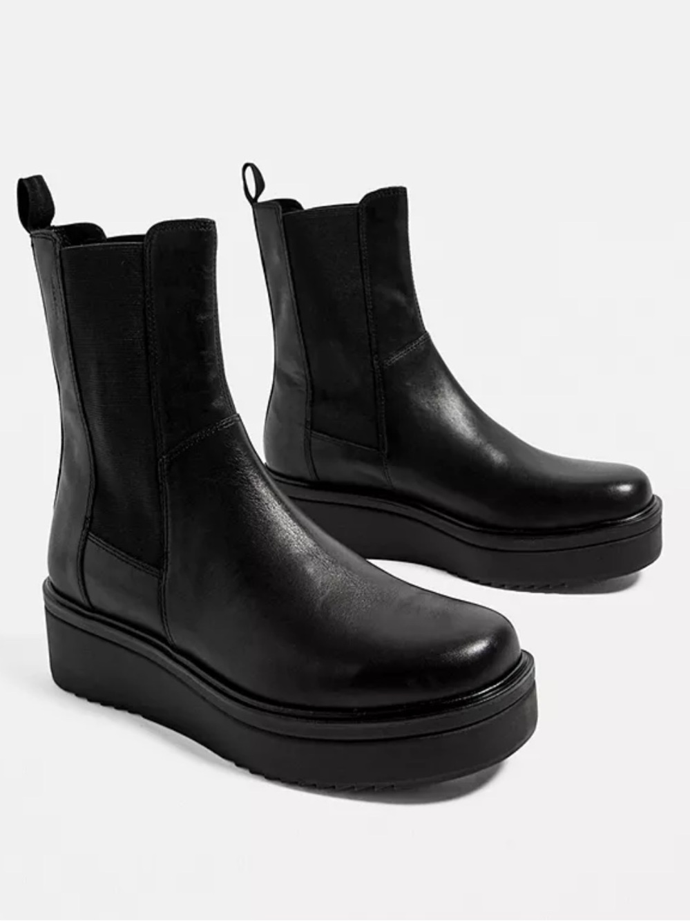 Vagabond Shoemakers Tara Chelsea Platform Boots Black EU 40